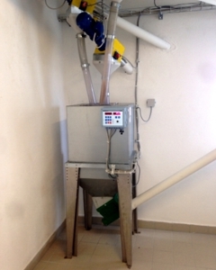 Container f/feed weigher PFB 35 incl. control